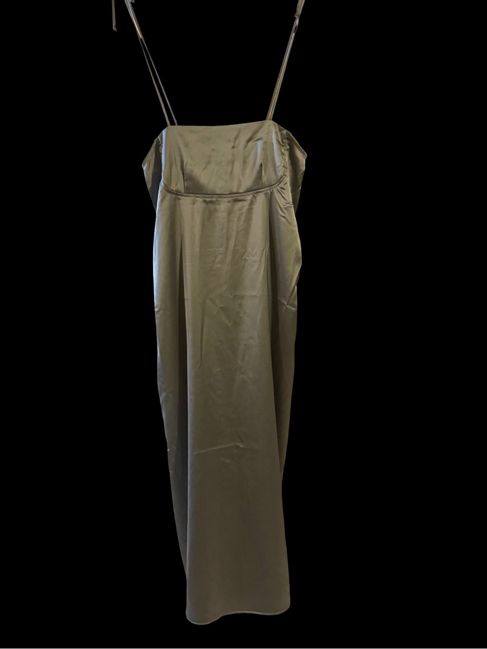 Toit Volant Hudson Satin Midi Dress